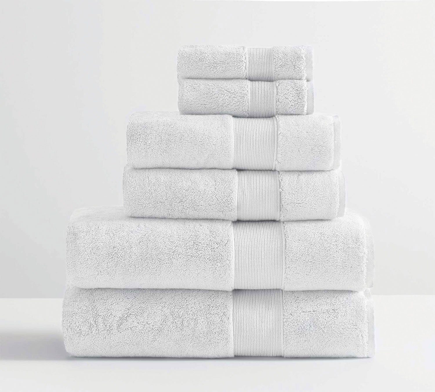Classic organic towel bundle set of six Pottery Barn wedding registry ideas